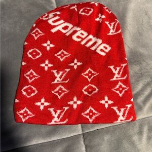 Red Logo Beanie